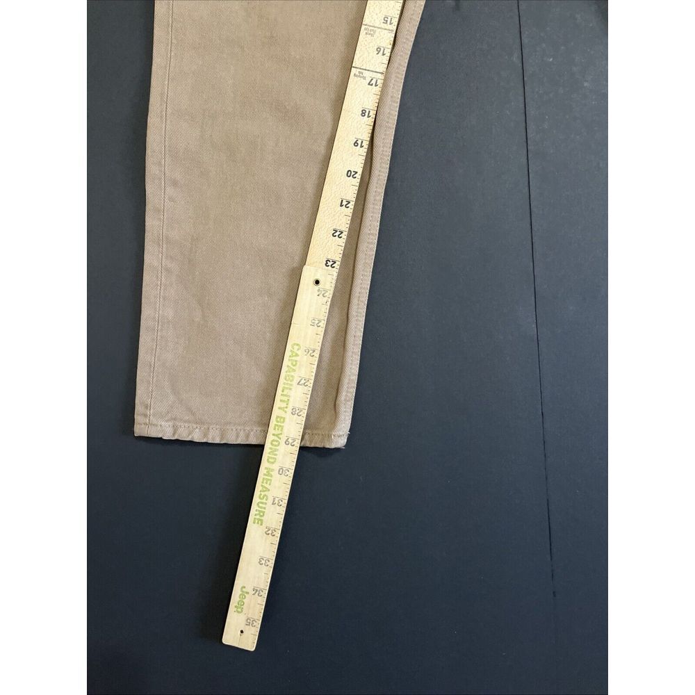 Etica Women's Jeans Sz 29 NWT Marlowe Slim Boyfriend Petrified Oak Cotton Blend - Picture 9 of 10
